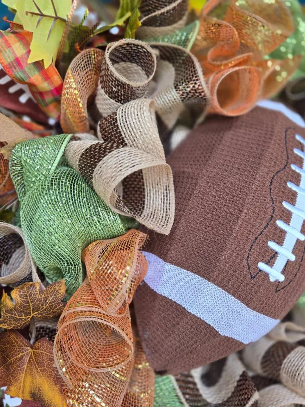 Football & Fall Wreath